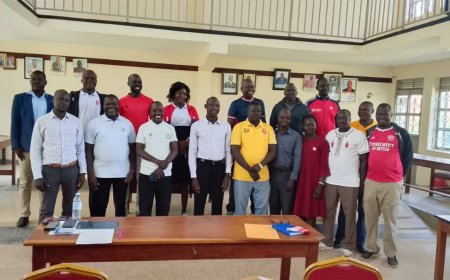Opoka Christopher Elected Kitgum USSSA Chairperson as New Executive Takes Office for 2026-2030 Term
