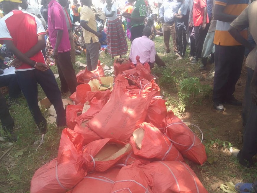 Otuke District Distributes 33,976 Government Hand Hoes as Authorities Warn Against Diversion
