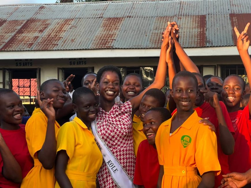 Miss Universe Uganda Contestant Kimberly Jael Aremo Acio Launches Anti-Bullying Mentorship Campaign in Lango Schools
