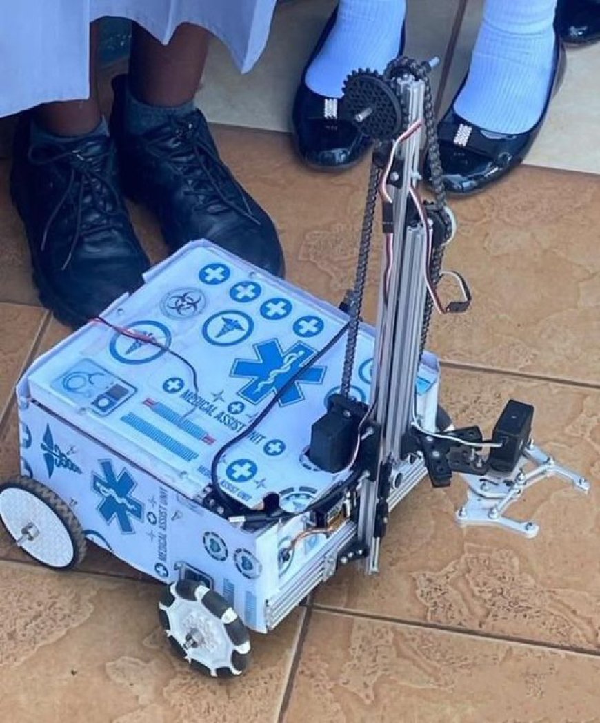 Lira Students Seek Funding to Advance AI Robot Protecting Health Workers from Ebola and COVID-19