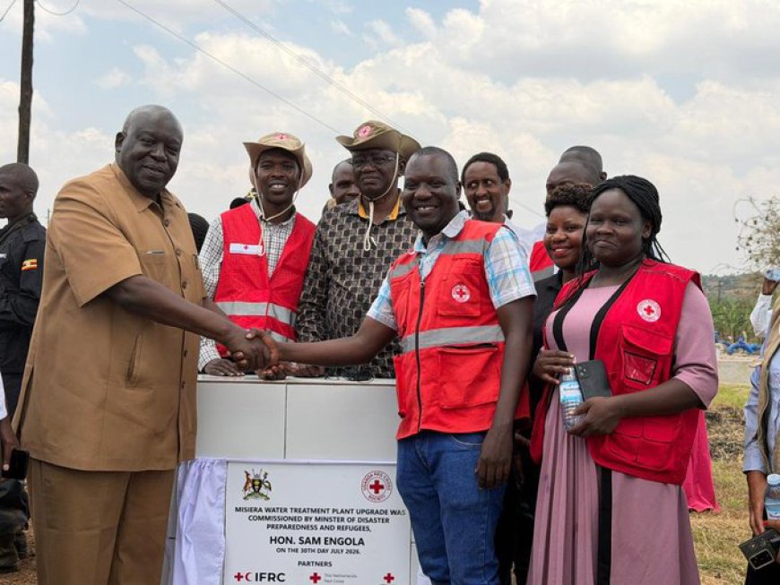Minister Engola Commissions UGX 1.5 Billion Solar-Powered Water Plant at Nakivale Refugee Settlement