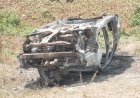 Residents Torch Suspected Livestock Theft Vehicle as Police Arrest Four in Kwania