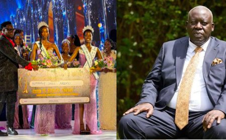 Sam Engola Celebrates Daughter Jael Kimberly Aremo's 1st Runner-Up Finish at Miss Universe Uganda Finals