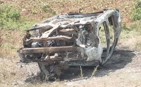 Residents Torch Suspected Livestock Theft Vehicle as Police Arrest Four in Kwania