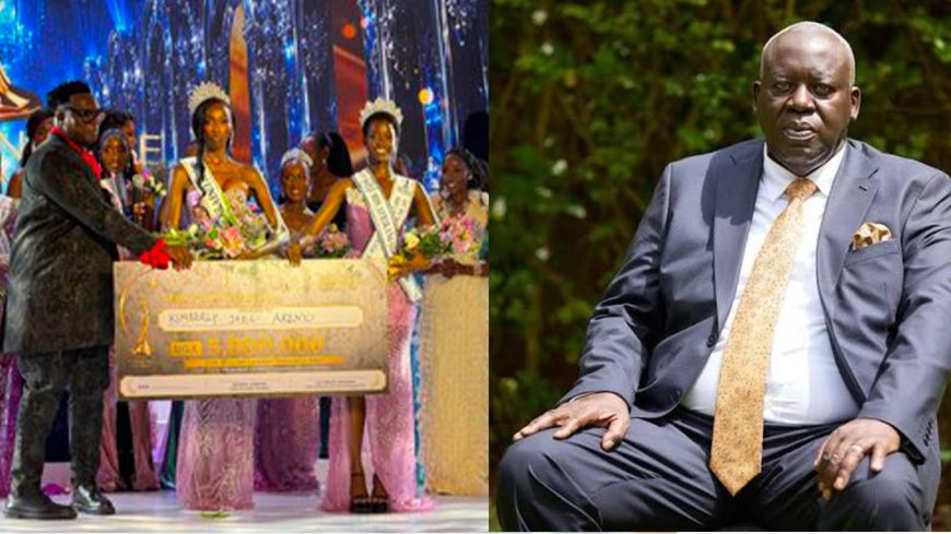 Sam Engola Celebrates Daughter Jael Kimberly Aremo's 1st Runner-Up Finish at Miss Universe Uganda Finals