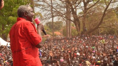 Akena Returns to Akokoro, Champions Party Unity and Criticizes NRM's Long Reign
