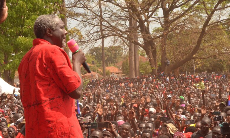 Akena Returns to Akokoro, Champions Party Unity and Criticizes NRM's Long Reign