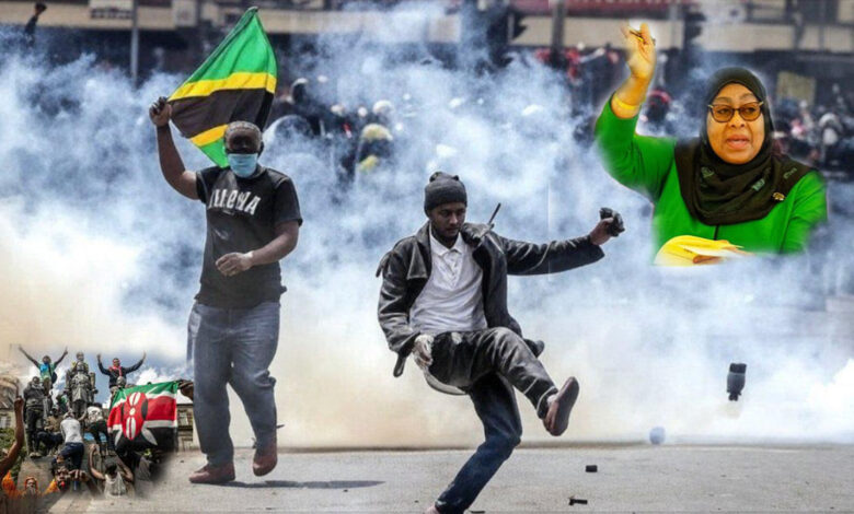 Kenyan Gen Z Protest Wave Seeks to Cross Border, Tanzanian Authorities on High Alert