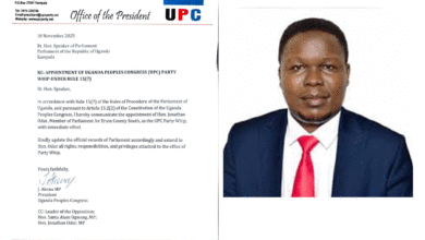 From 'People's MP' to Party Enforcer: UPC Bets on Jonathan Odur as New Whip